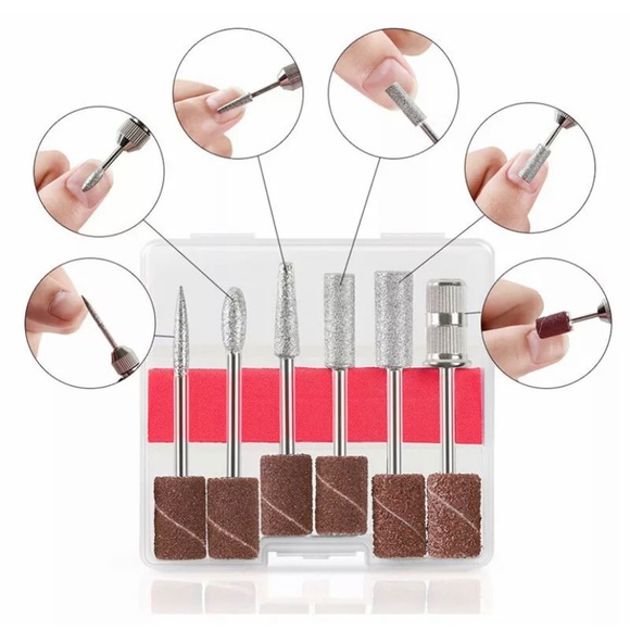 Manicure Electric Nail File Pink - Picture 4 of 9